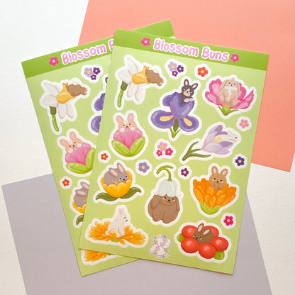 Blossom Buns Sticker Sheet