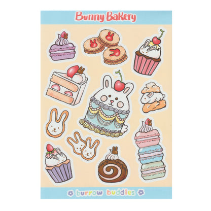 Bunny Bakery Sticker Sheet