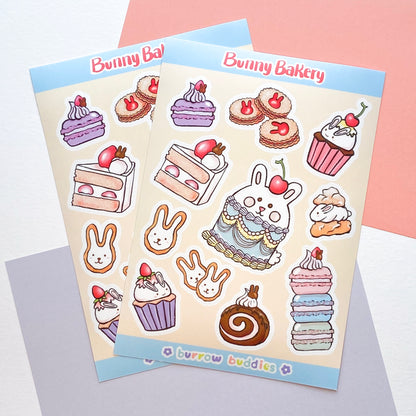 Bunny Bakery Sticker Sheet