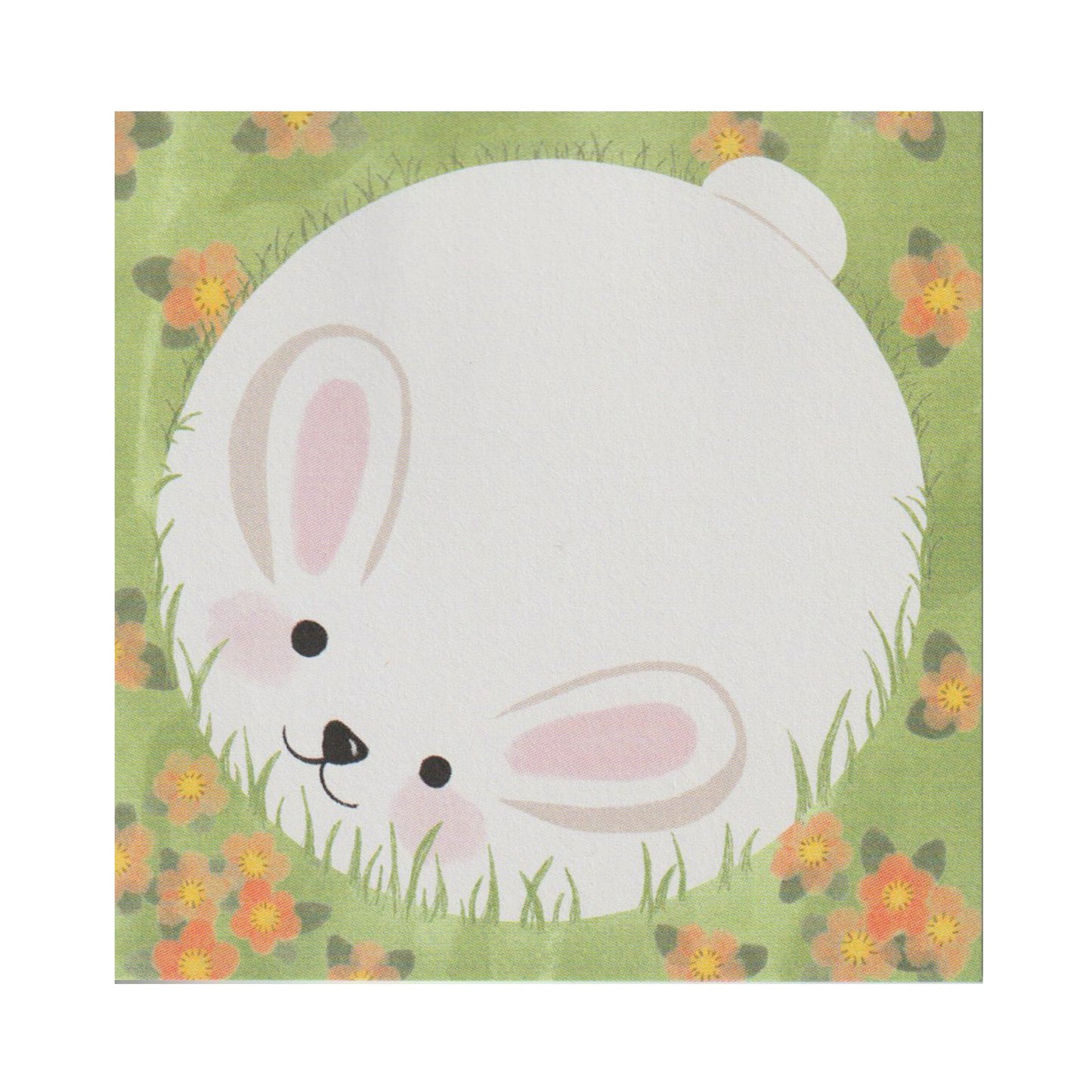 Bunny In Grass Memo Pad