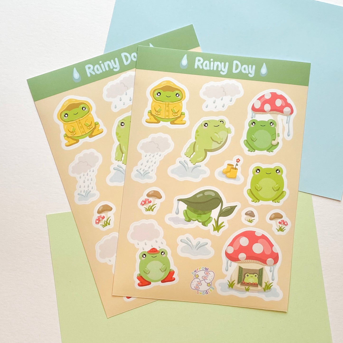 Rainy Day Sticker Sheet