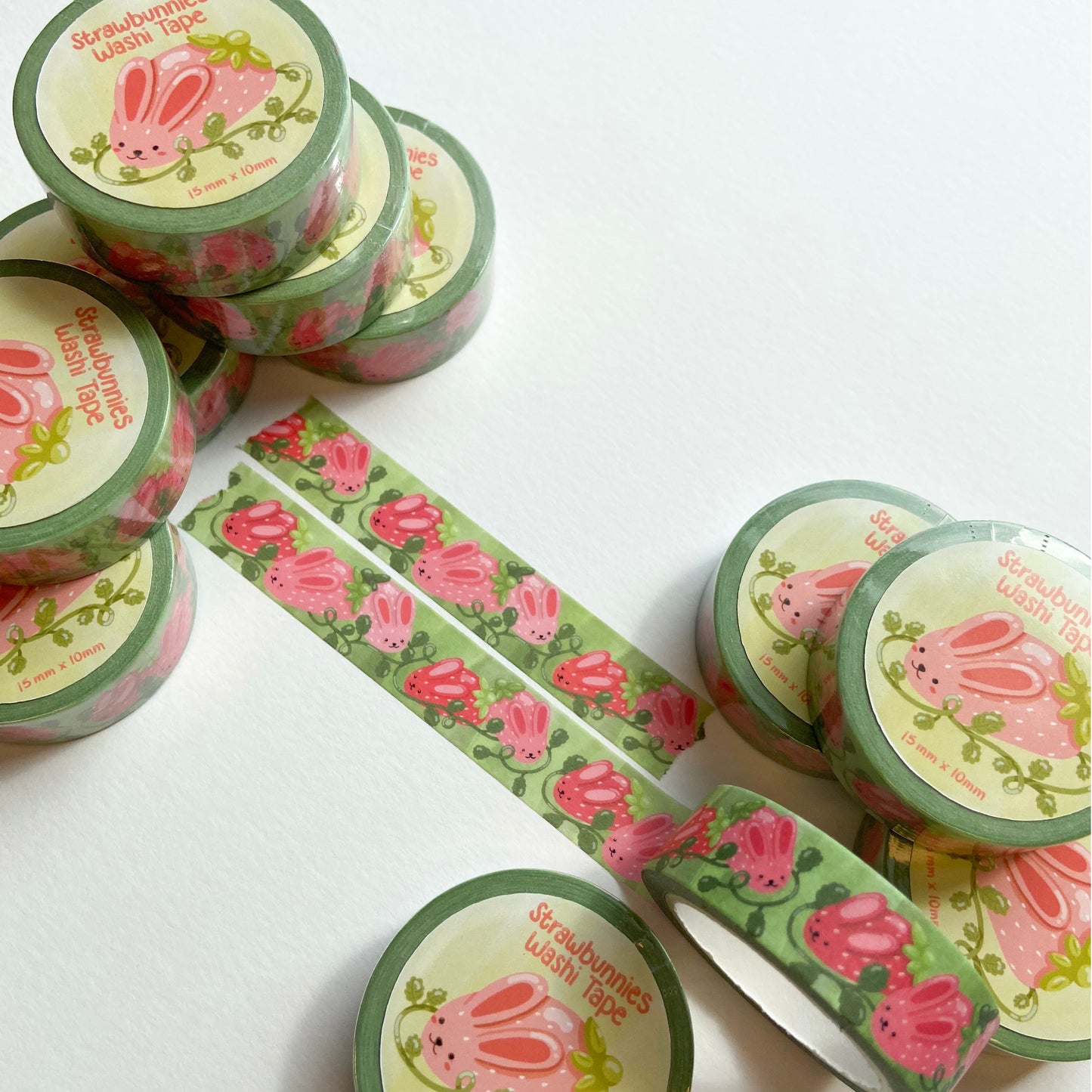 Strawbunnies Washi Tape