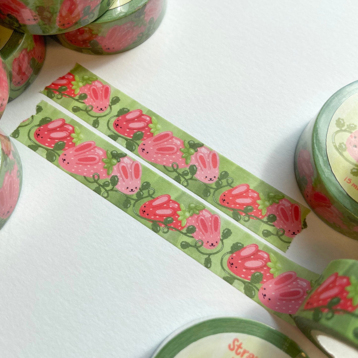 Strawbunnies Washi Tape