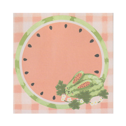 Watermelon Bun Memo Pad